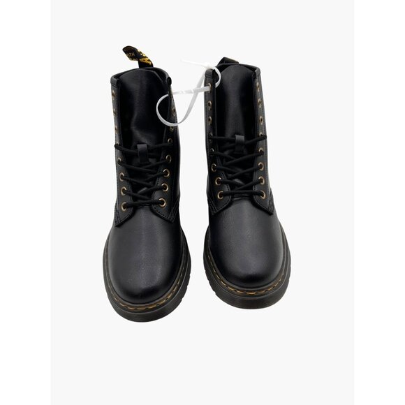 Dr Martens Sz 6  Zavala Durable Combat Lace-Up Punk Goth Platform Ankle Boot - Picture 3 of 13